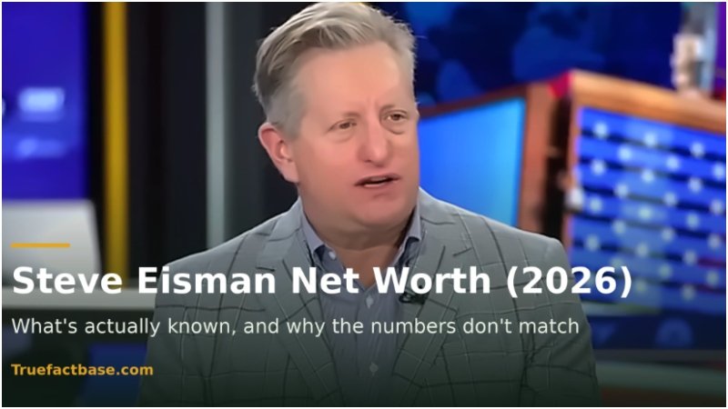 Steve Eisman Net Worth